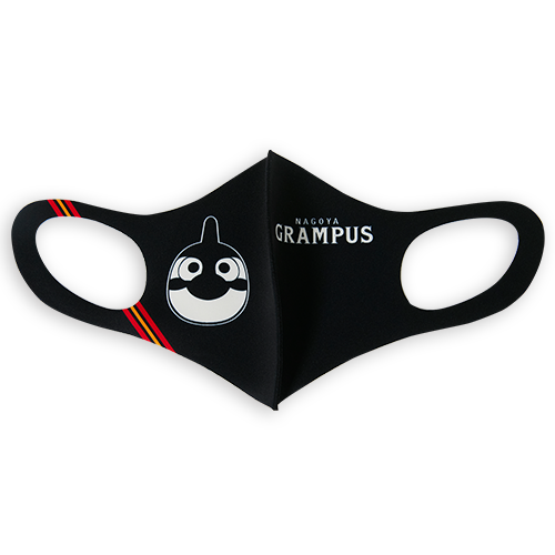 名古屋グランパスとコラボマスク　パステルマスク　モノトーンアソート１
